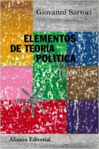 Kniha Elementos de teoría política Giovanni Sartori
