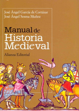 Książka Manual de historia medieval J.ANGEL GARCIA DE CORTAZAR