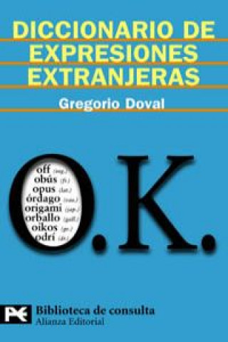 Книга Diccionario de expresiones extranjeras Gregorio Doval