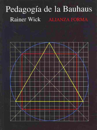 Knjiga La pedagogía de las Bauhaus Rainer Wick