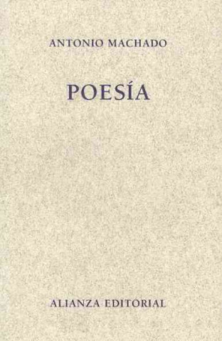Könyv Poesía Antonio Machado