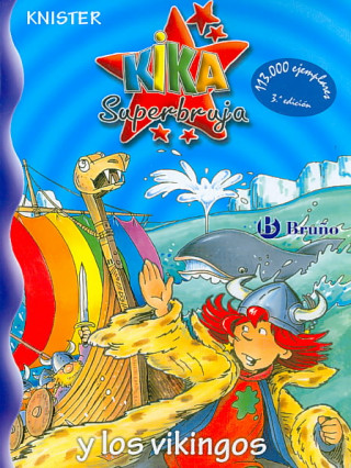 Kniha Kika Superbruja y los vikingos Knister