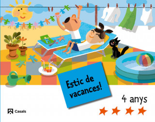 Книга Estic de vacances!, 4 anys ENRICA JUVE CLARAO