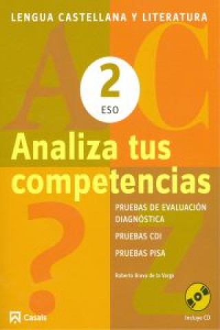 Carte Analiza tus competencias, lengua castellana y literatura, 2 ESO Roberto Bravo de la Varga