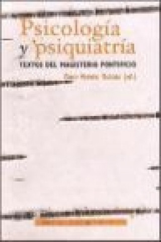 Kniha Psicología y psiquiatría : textos del magisterio pontificio 