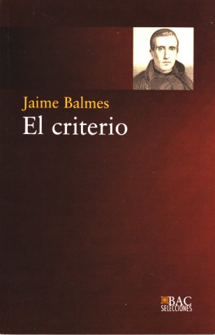 Książka El criterio Jaime Balmes