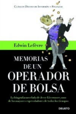 Kniha Memorias de un operador en bolsa Edwin Lefevre