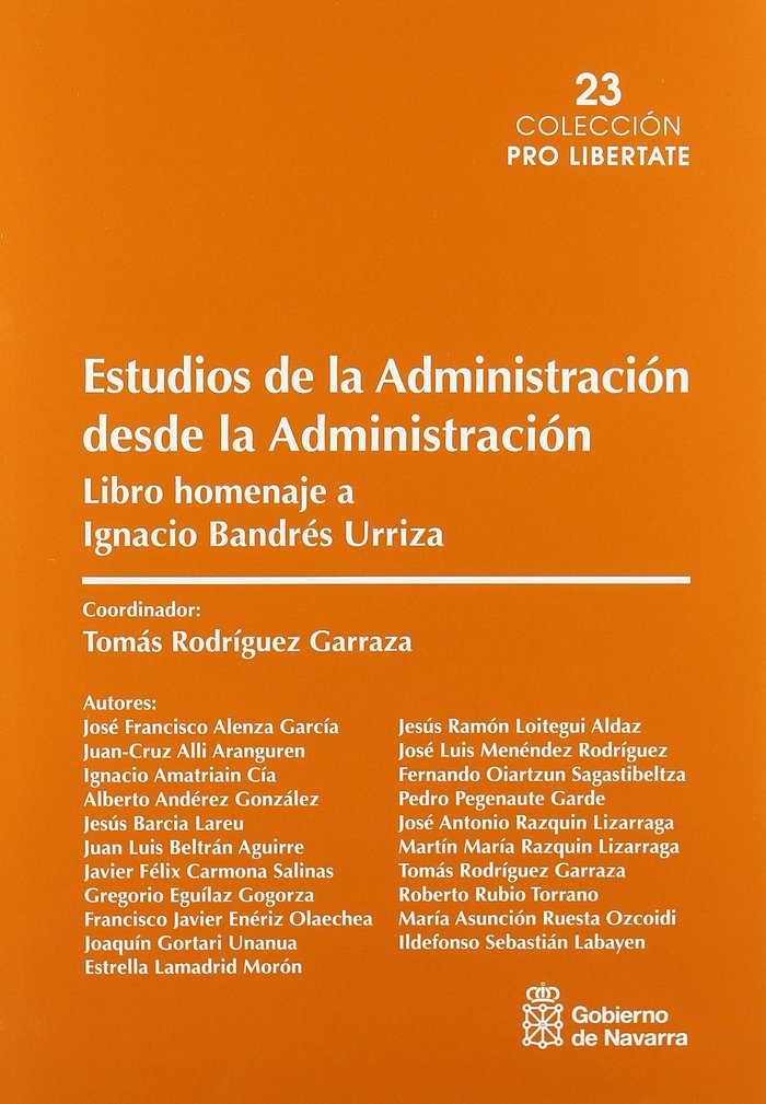Knjiga ESTUDIOS DE LA ADMINISTRACION DESDE LA ADMINISTRACION 