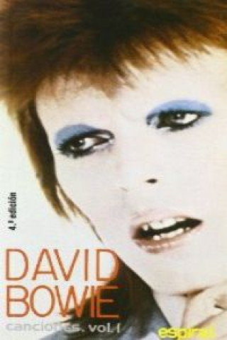 Buch Canciones de David Bowie, vol. I DAVID BOWIE
