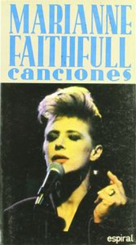 Kniha Canciones Marian Faithfull