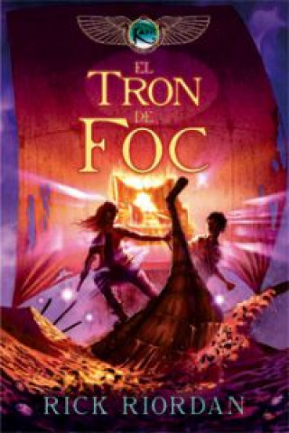 Książka El tron de foc Rick Riordan