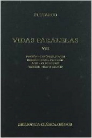 Книга Vidas paralelas VIII Plutarco