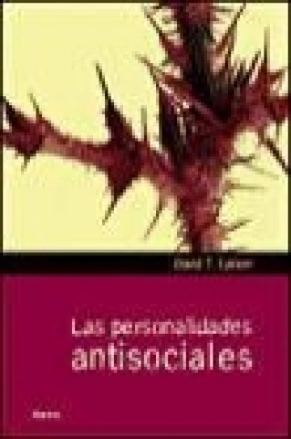 Livre Las personalidades antisociales David T. Lykken