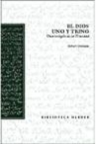 Könyv El Dios uno y trino : una teología de la Trinidad Gisbert Greshake