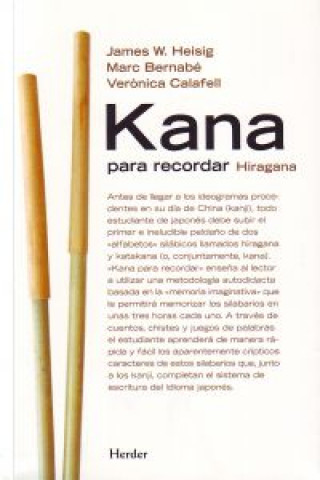 Buch Kana para recordar : hiragana, katakana JAMES HEISIG