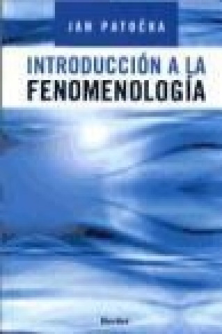 Kniha Introducción a la fenomenología Jan Patocka