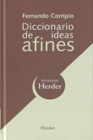 Kniha Diccionario de ideas afines Fernando Corripio Pérez