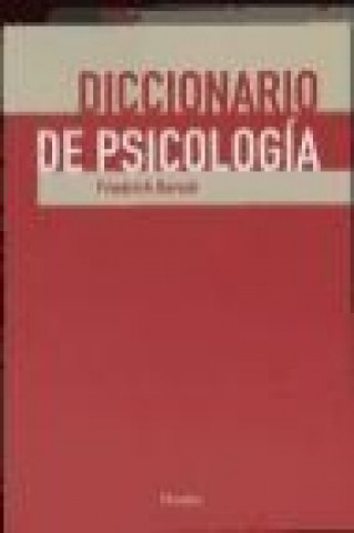 Carte Diccionario de psicología Friedrich Dorsch