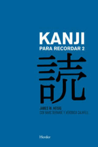 Kniha Kanji Para Recordar 2 JAMES W. HEISIG