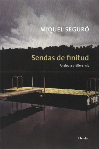 Книга Sendas de finitud : analogía y diferencia MIQUEL SEGURO