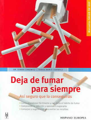 Könyv Deja de fumar para siempre Daniel Boris Carewicz