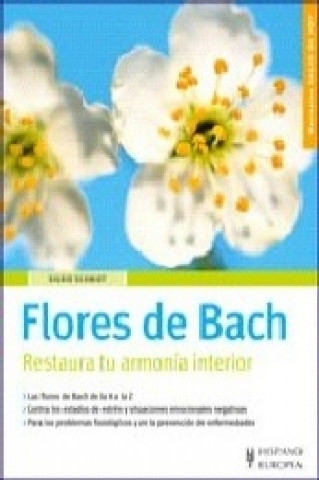 Kniha Flores de Bach Sigrid Schmidt