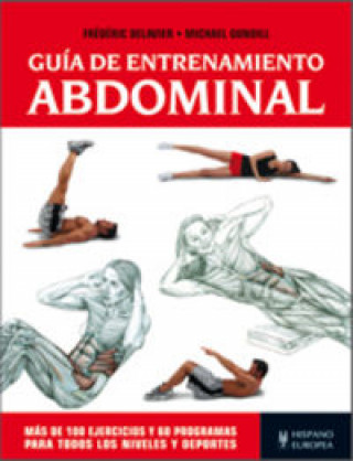 Kniha Guía de entrenamiento abdominal Frédéric Delavier
