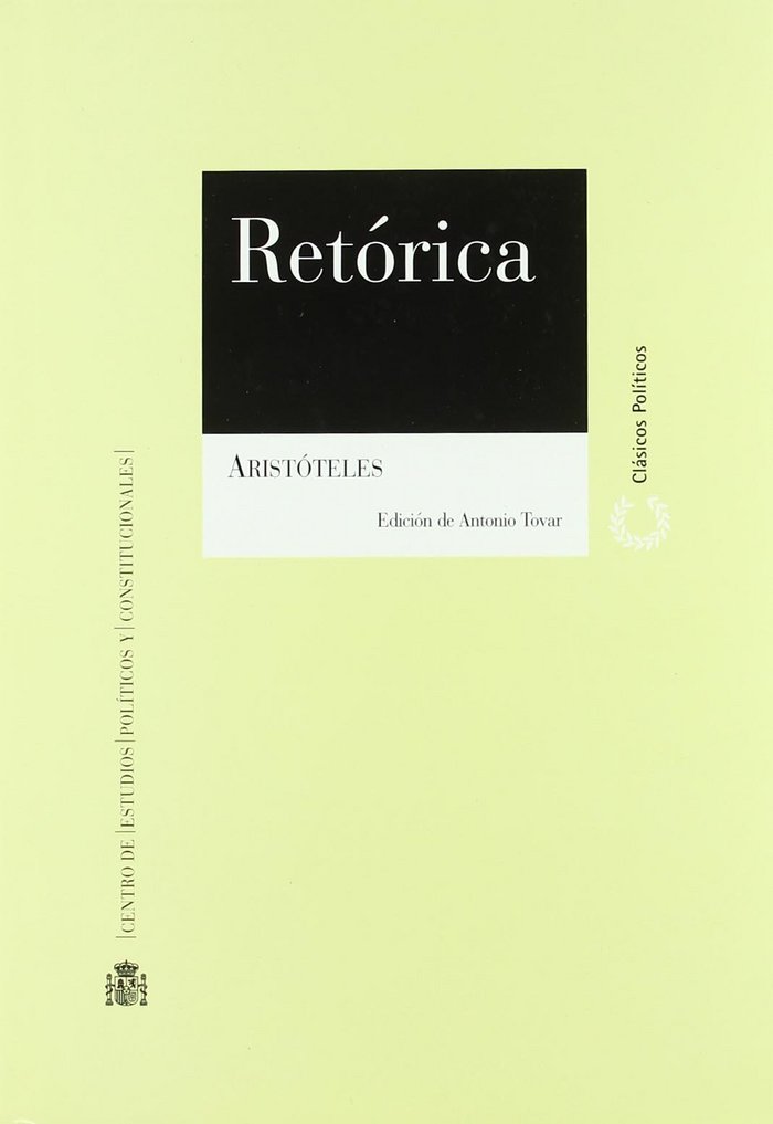 Könyv Retórica Aristóteles