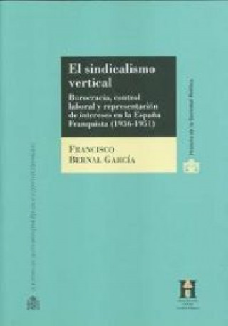 Könyv El sindicalismo vertical 