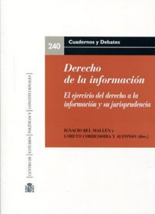 Книга Derecho de la información 