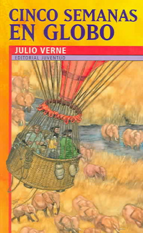 Carte Cinco semanas en globo Jules Verne
