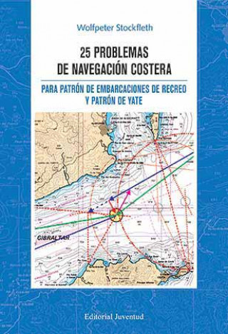 Kniha 25 problemas de navegación costera Wolfpeter Stockfleth