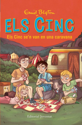 Könyv Els Cinc se'n van en una caravana Enid Blyton