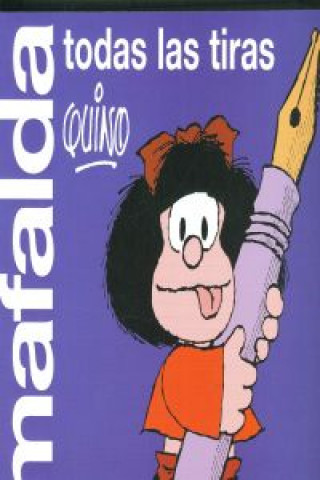 Kniha Mafalda, las tiras Quino