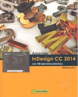 Carte Aprender InDesign CC 2014 con 100 ejercicios 