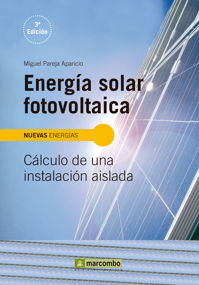 Book Energía solar fotovoltaica: cálculo de una instalación aislada 