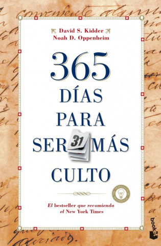 Kniha 365 días para ser más culto DAVID S. KIDDER