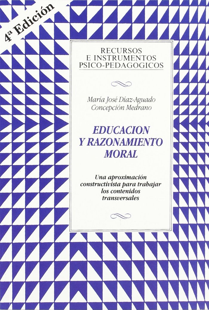 Książka Educación y razonamiento moral María José . . . [et al. ] Díaz-Aguado Jalón