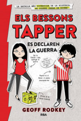 Knjiga Els bessons Tapper es declaren la guerra GEOFF RODKEY