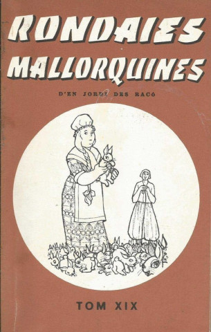 Kniha Rondaies mallorquines vol. 19 Antoni Maria Alcover