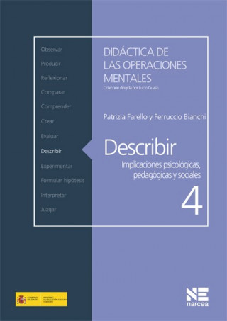 Книга Describir : implicaciones psicológicas, pedagógicas y sociales Ferruccio Bianchi