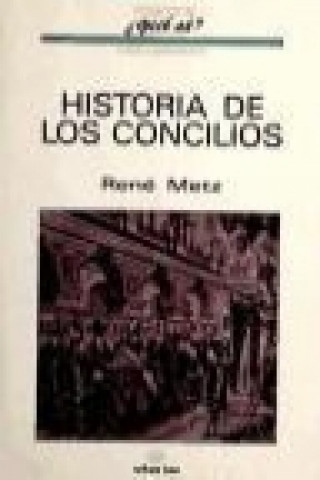 Kniha Historia de los concilios René Metz