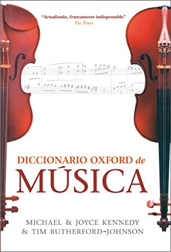 Könyv Diccionario Oxford de música 