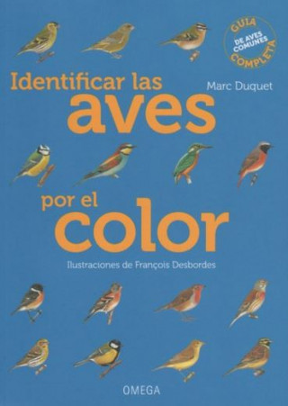 Carte Identificar las aves por el color MARC DUQUET