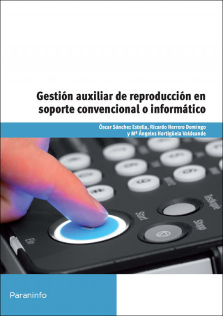 Könyv Gestión auxiliar de reproducción en soporte convencional o informático Ricardo Herrero Domingo