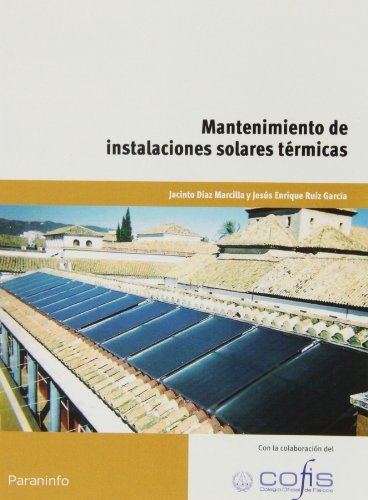 Carte Mantenimiento de instalaciones solares térmicas Jacinto Díaz Marcilla