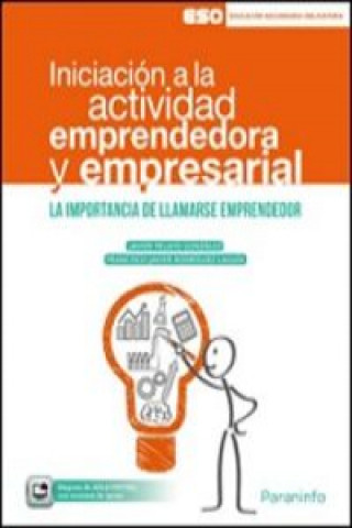 Kniha Iniciación a la actividad emprendedora y empresarial, ESO 