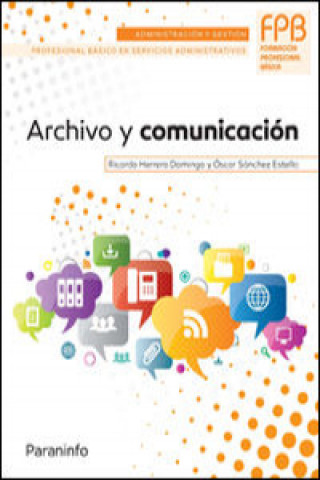 Kniha Archivo y comunicación RICARDO HERRERO DOMINGO