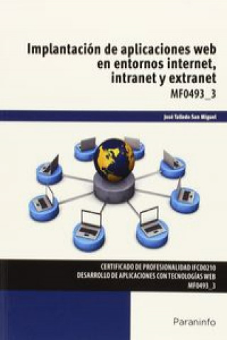 Carte Implantación de aplicaciones web en entorno internet, intranet y extranet. Certificados de profesionalidad. Desarrollo de aplicaciones con tecnologías JOSE TALLEDO SAN MIGUEL