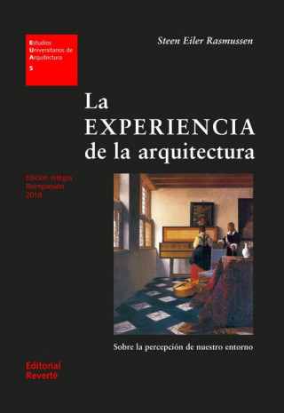 Knjiga La experiencia de la arquitectura Steen Eiler Rasmussen